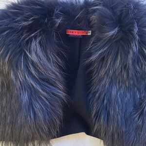 Alice & Olivia Fur Shrug